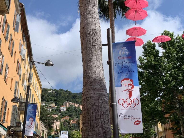 La flamme en état de Grasse