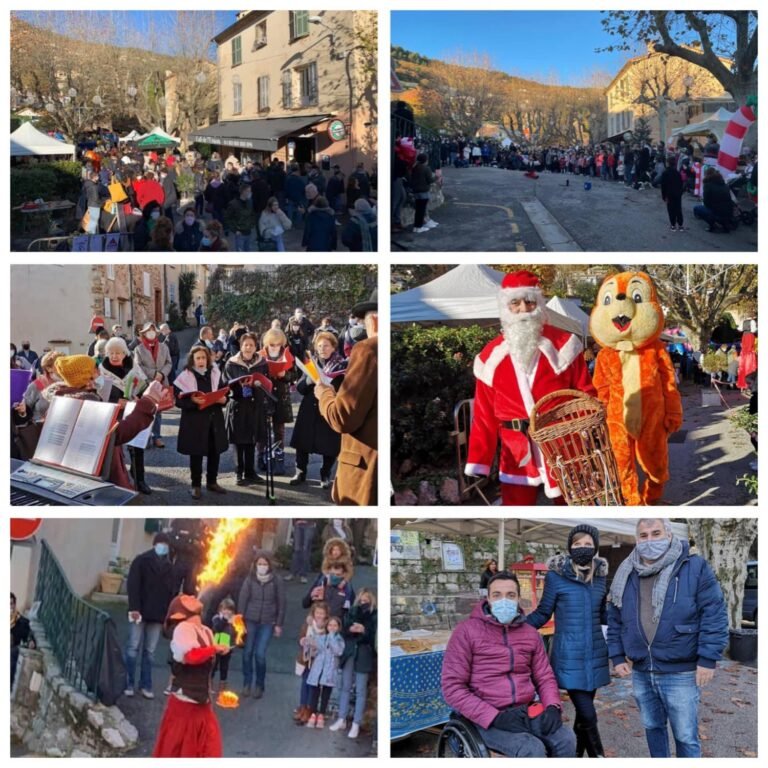 Marché de Noël réussi à Spéracèdes !