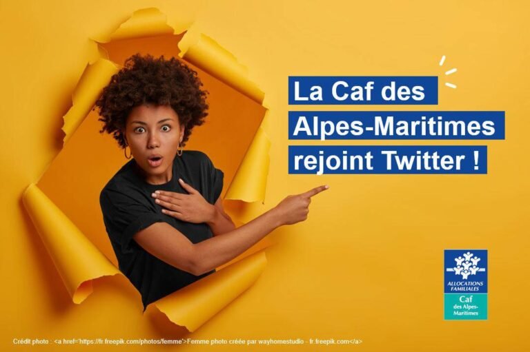 La Caf des Alpes-Maritimes lance son compte Twitter