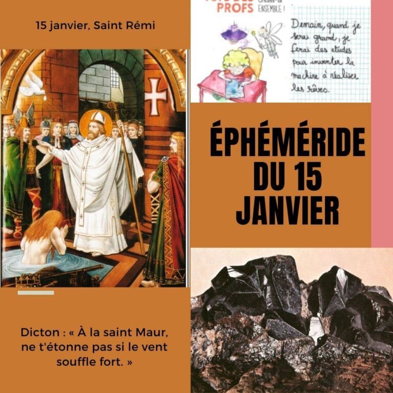 15 janvier, Saint Rémi
