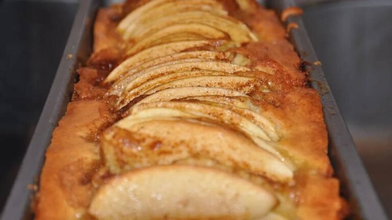 Moelleux aux pommes version cake