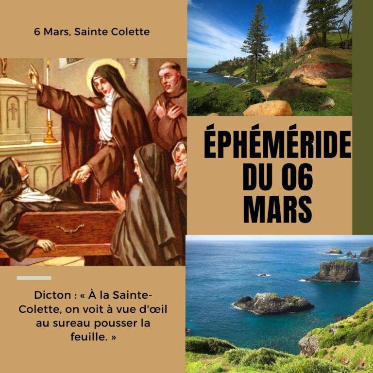 6 Mars, Sainte Colette