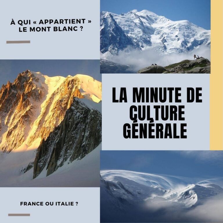 À qui « appartient » le mont Blanc ?
