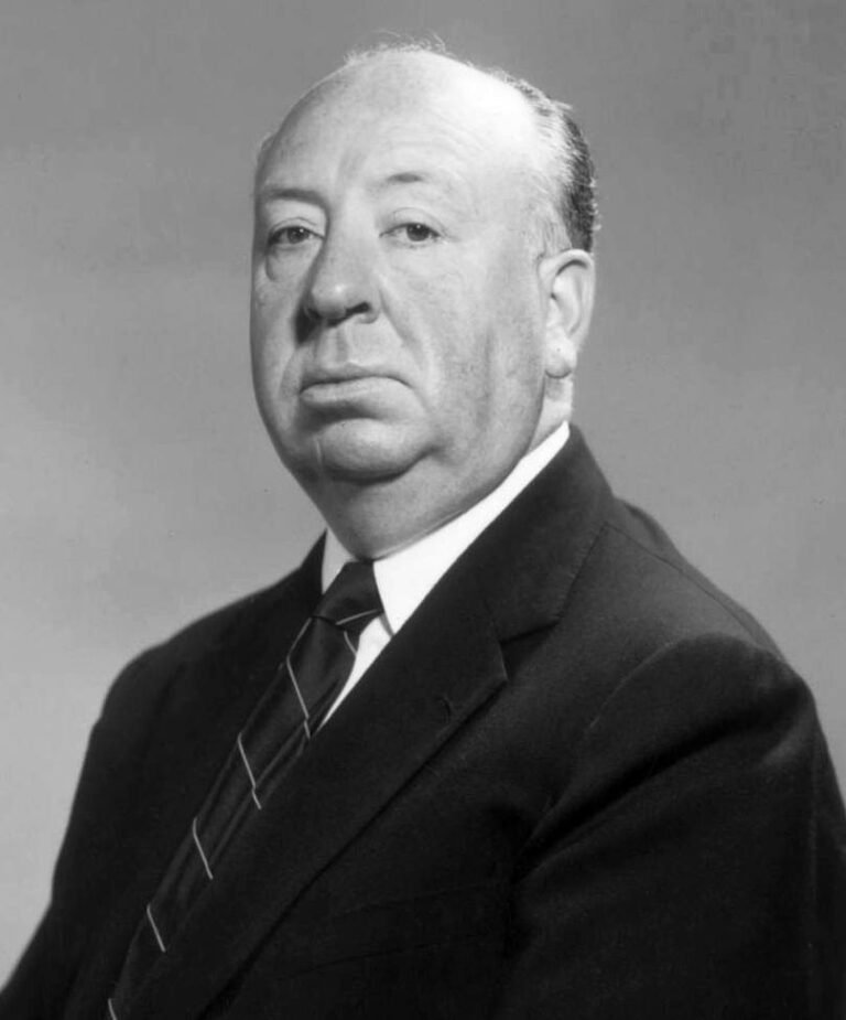 13 août 1899, naissance d’Alfred Hitchcock.