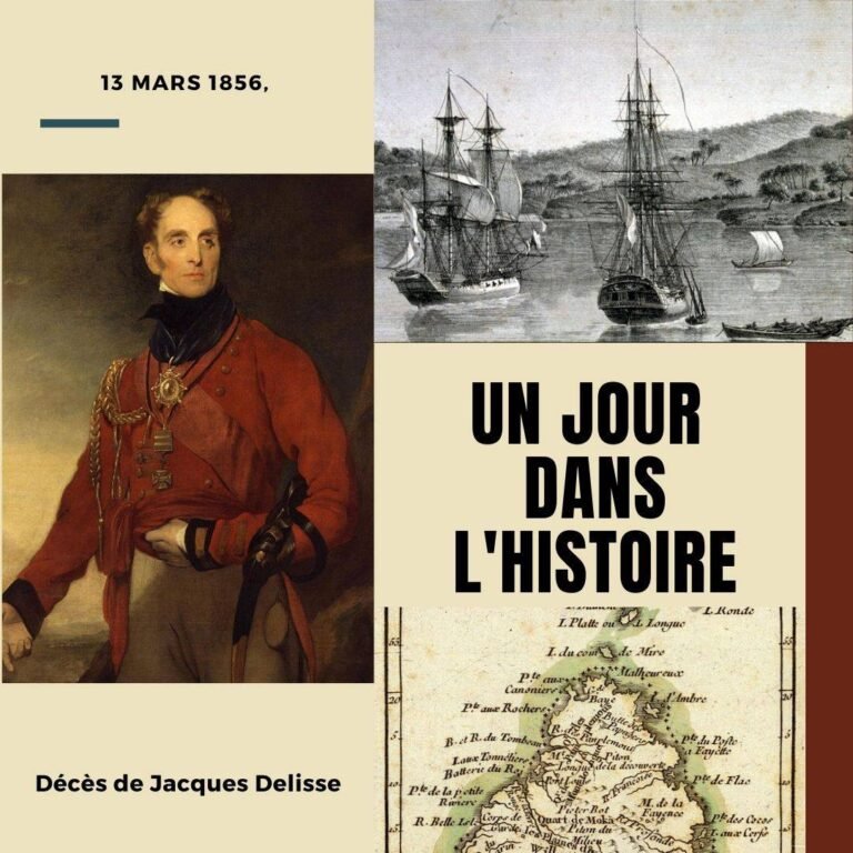 13 mars 1856, Décès de Jacques Delisse,