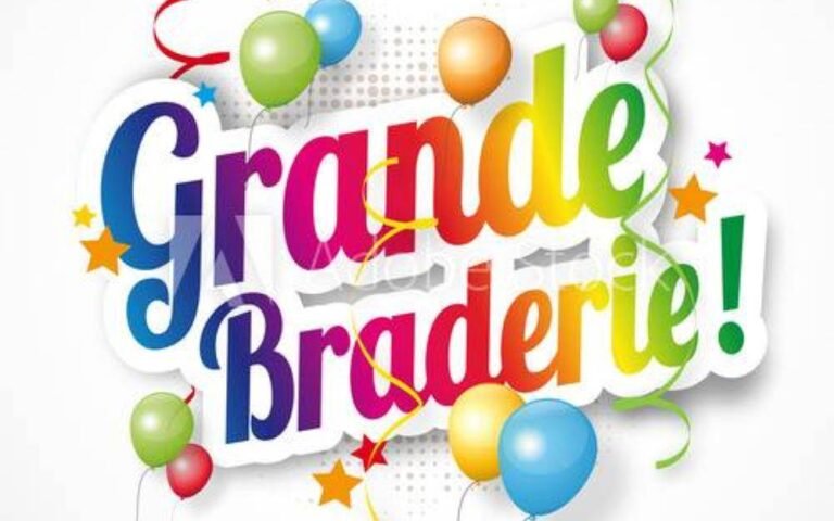 La grande braderie des commerçants de Grasse