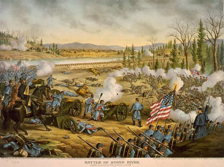 02 janvier 1863, fin de la bataille de la Stones River
