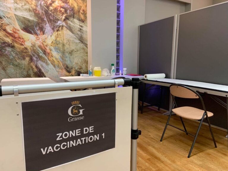 Grasse : le centre de vaccination sera opérationnel dès lundi prochain