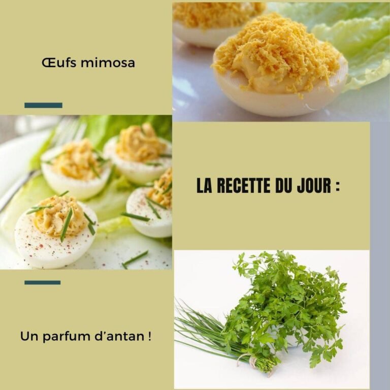 Œufs mimosa