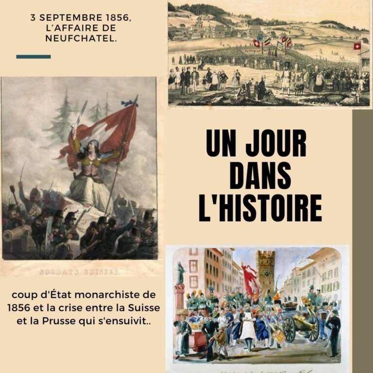 3 septembre 1856, l’affaire de Neufchatel.