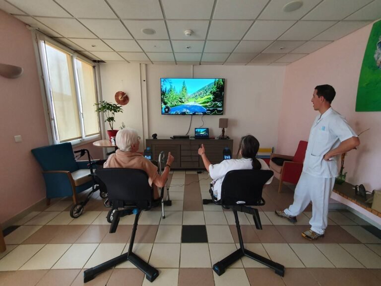 Les éclaireurs du Tour à l’hôpital de Grasse