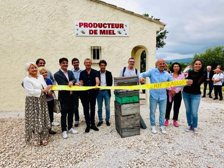 Grasse Inaugure sa Nouvelle Miellerie