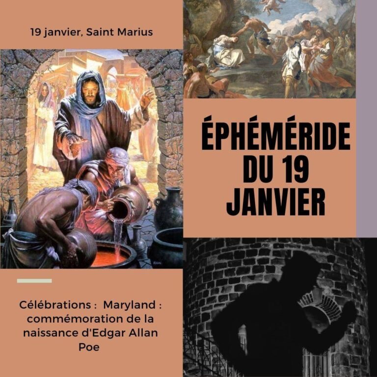 19 janvier, Saint Marius
