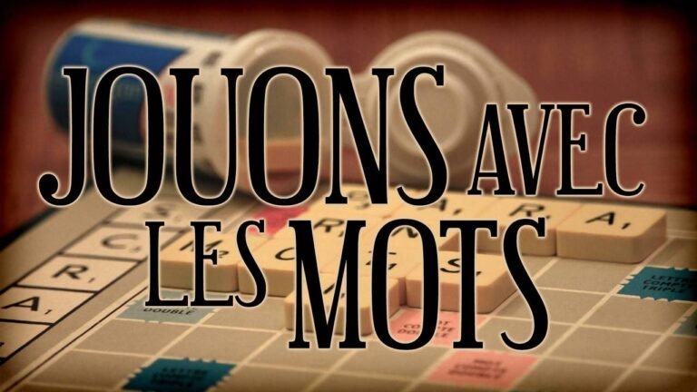 Animation « Jouons avec les Mots »