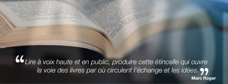 La voix des livres