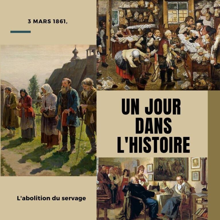 3 mars 1861, L&rsquo;abolition du servage