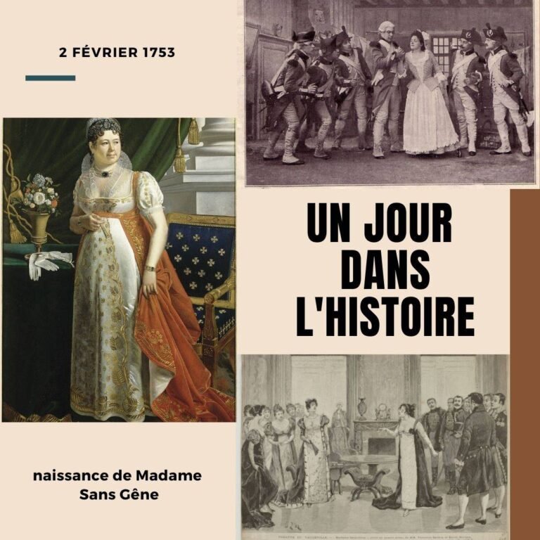 2 février 1753, naissance de Madame Sans Gêne