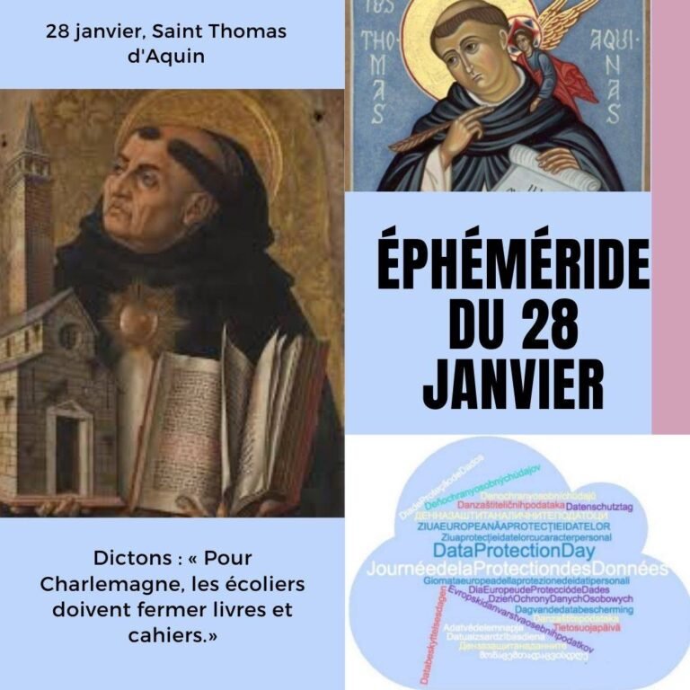 28 janvier, Saint Thomas d’Aquin