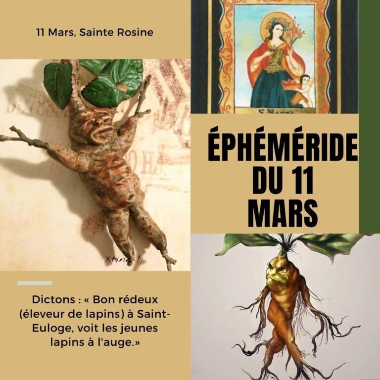 11 Mars, Sainte Rosine