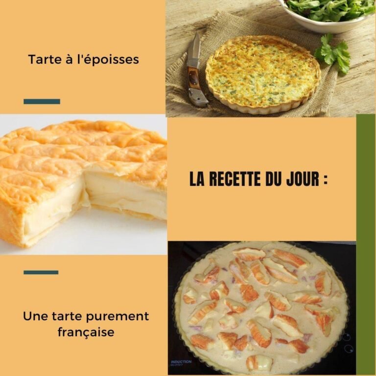 Tarte à l&rsquo;époisses