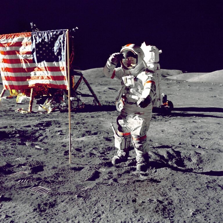 Comment se portent les drapeaux américains de la Lune ?