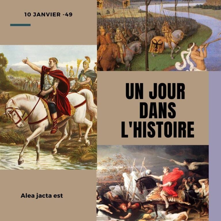 10 janvier – 49, Alea jacta est
