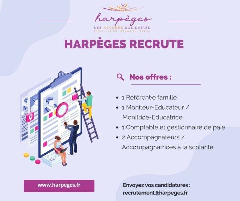 Harpèges recrute