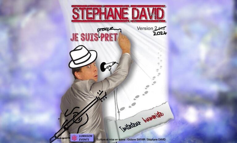 Stéphane David Présente « Je Suis (Presque) Prêt »