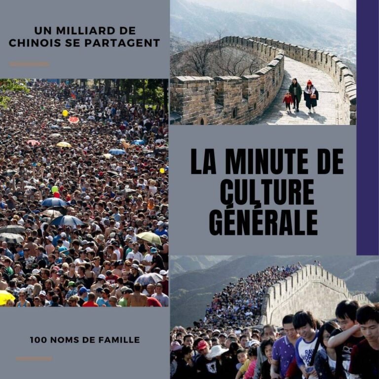 Un milliard de Chinois se partagent 100 noms de famille