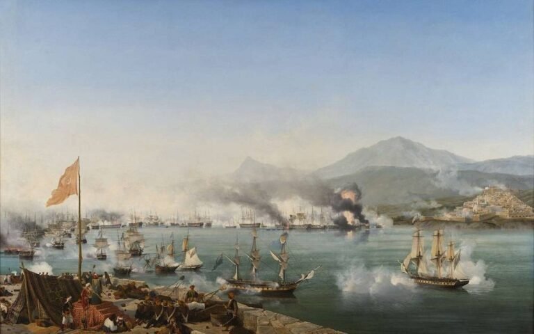 23 juillet 1319, La bataille de Chios