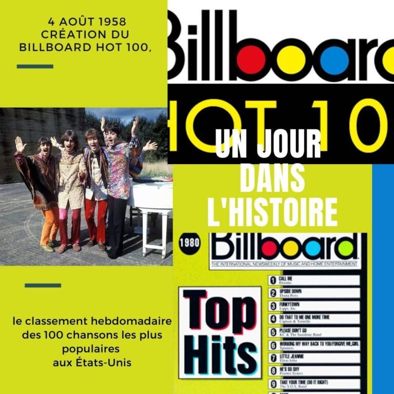 4 août 1958, création du Billboard Hot 100,