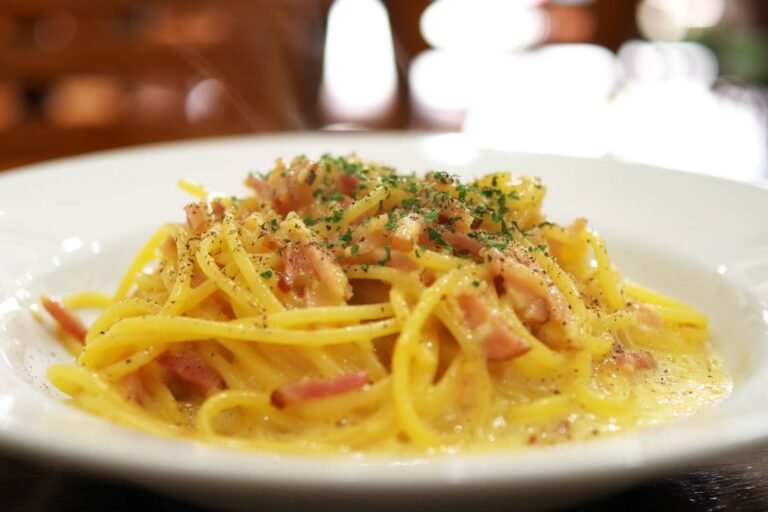 Pâtes carbonara à la Française