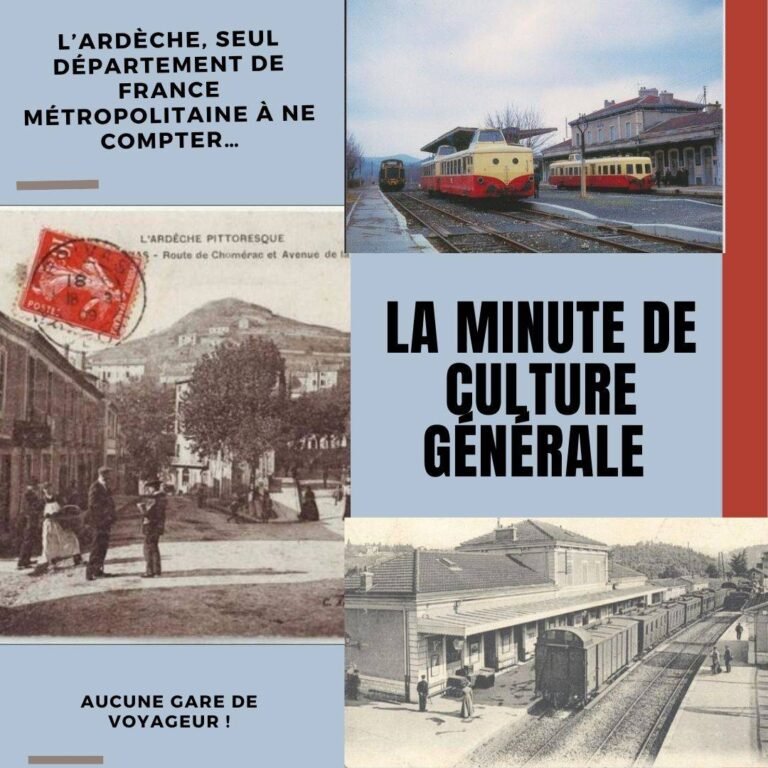L’Ardèche, seul département de France métropolitaine à ne compter…