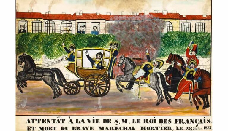 15 octobre 1840, L&rsquo;attentat de Darmès contre Louis-Philippe.