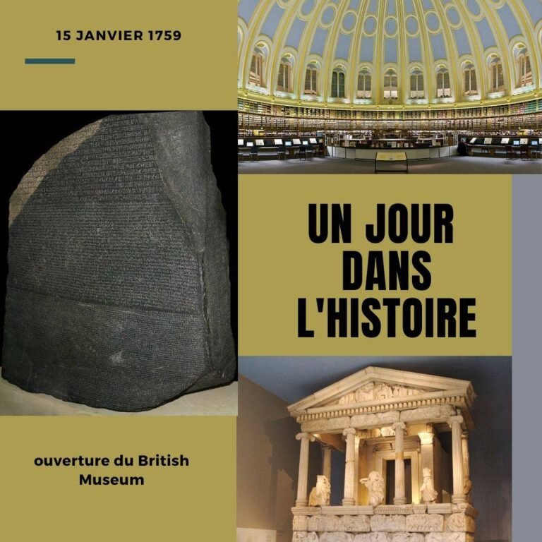 15 janvier 1759, ouverture du British Museum