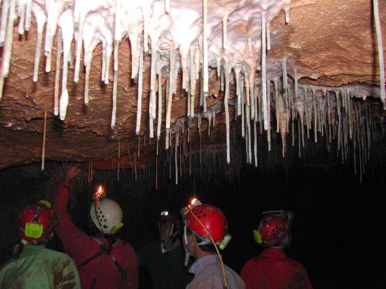 Découverte du monde des grottes et des réseaux karstiques à Mons.