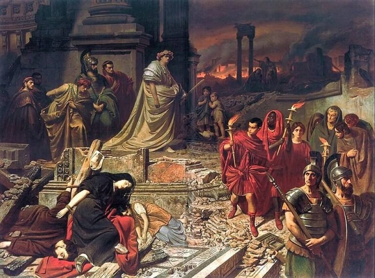 L’incendie de Rome.