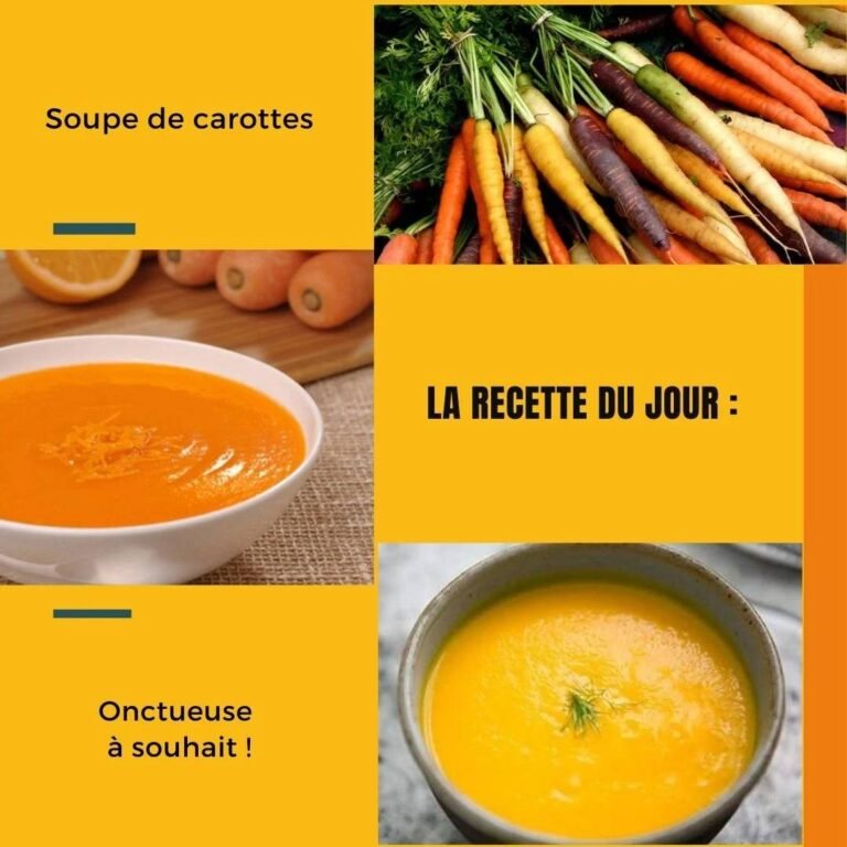 Soupe de carottes