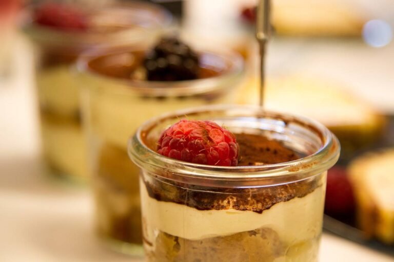 Tiramisu aux framboises