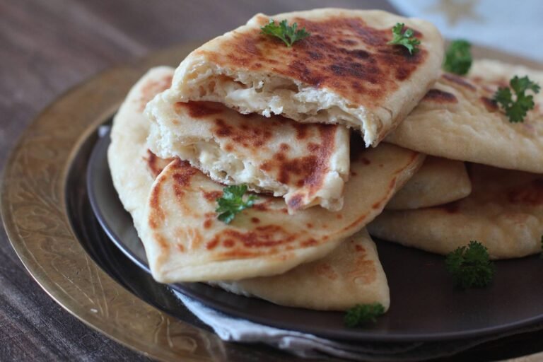 Naans au fromage