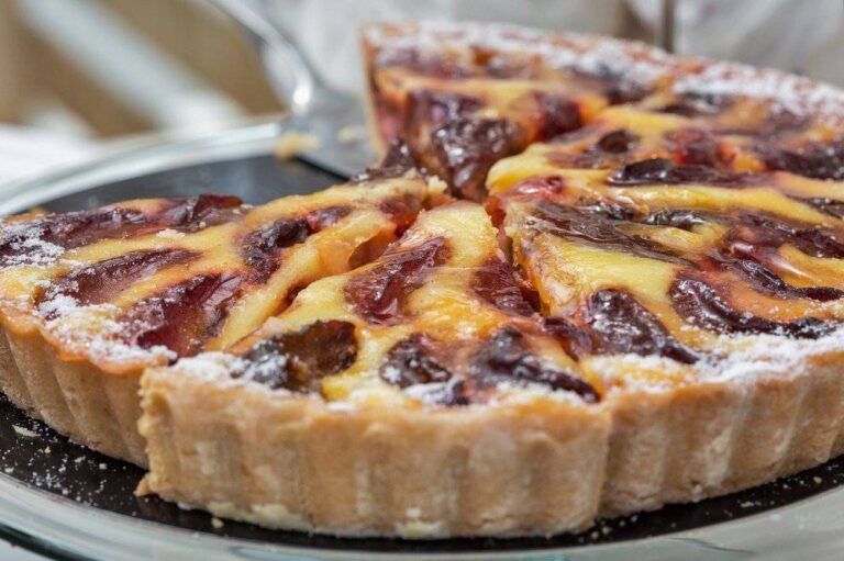 Tarte aux prunes