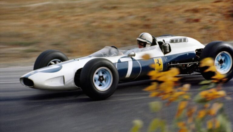 Quand Ferrari courait en bleu et blanc