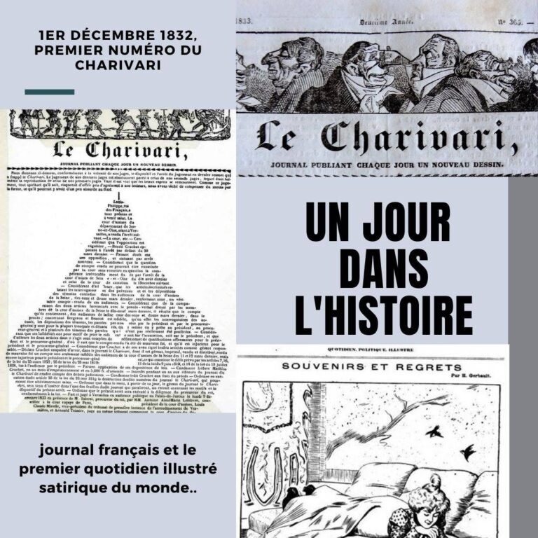 1er décembre 1832, premier numéro du Charivari