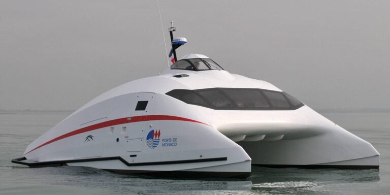 Arrivée de la navette « Monaco One »