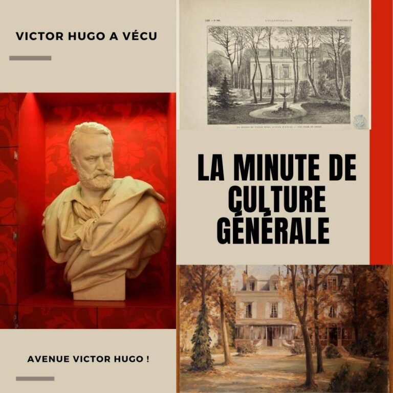 Victor Hugo a vécu avenue Victor Hugo !