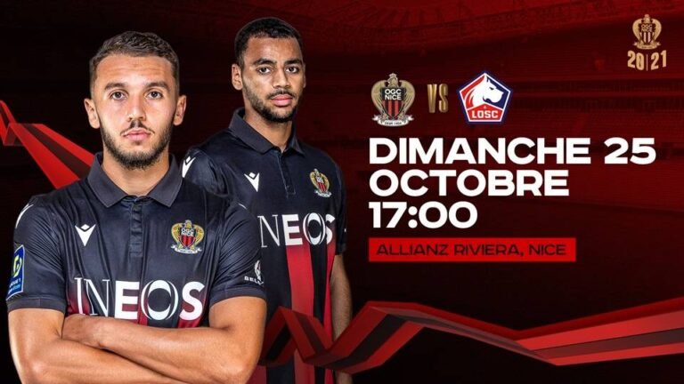 L&rsquo;OGC Nice accueille le LOSC,
