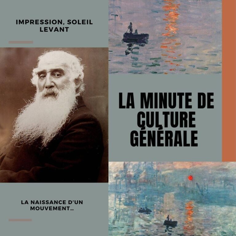 Impression, soleil levant