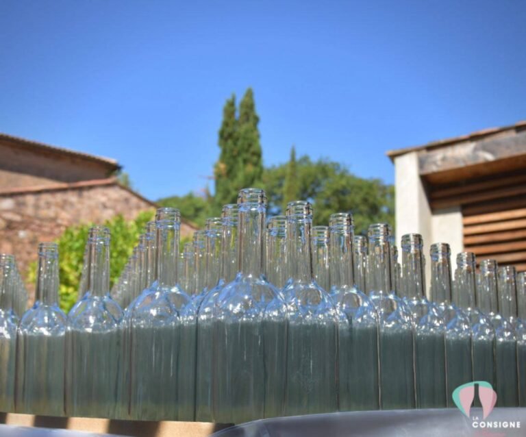 Les bouteilles consignées