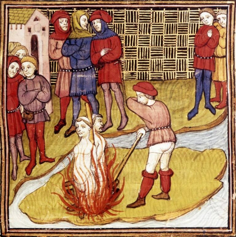 Supplice de Jacques de Molay