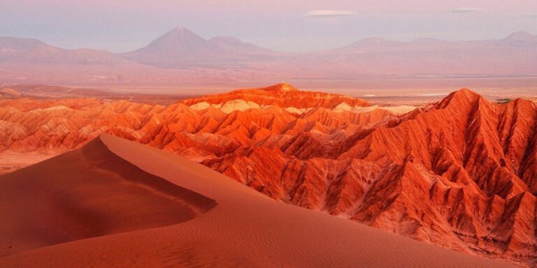 De l’Atacama aux glaciers